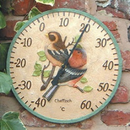 Chaffinch Dial Thermometer