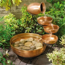 Copper Solar Cascade