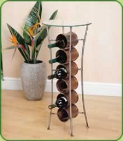 Copper Wine Rack