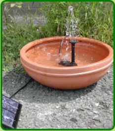 Solar Mini Fountain Kid