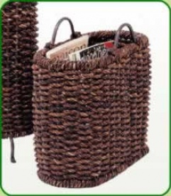 Woven Magazine Basket