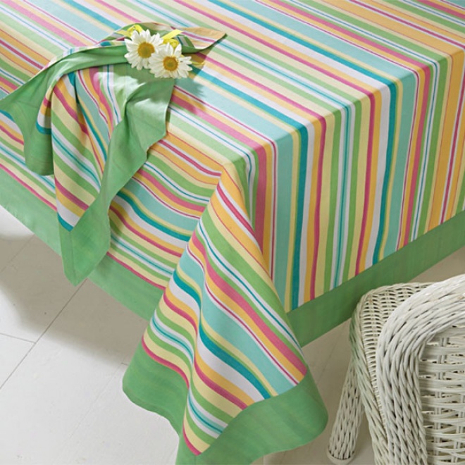 Bright Stroke  Tablecloth