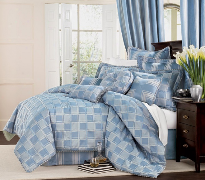 Carrington Plaid Woven Bedding
