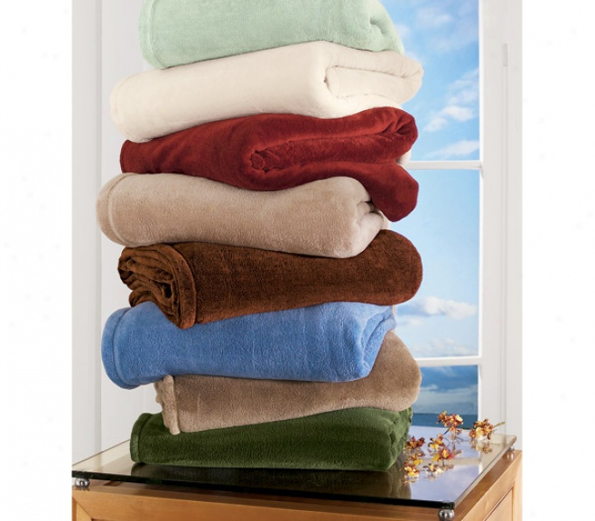 Cashmina Micro Plush Blankets And Throws