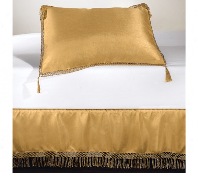 Faux Shantung Shawl Bed Ski5ts 14