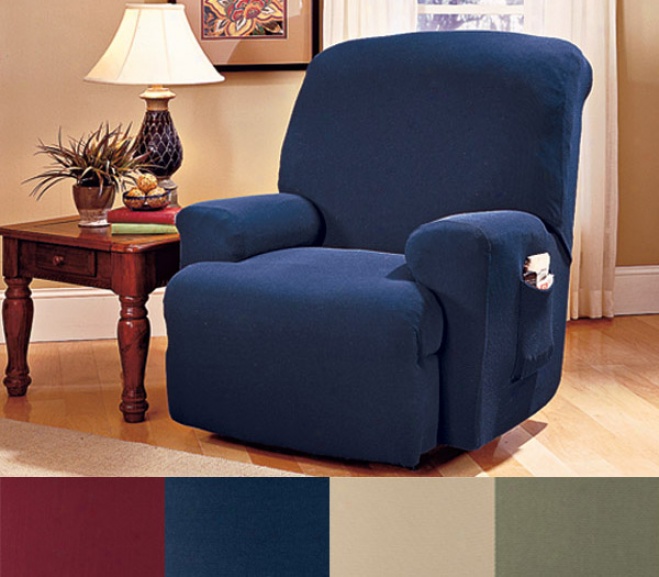 Honeycomb Stretch-knit Reclinee Covers