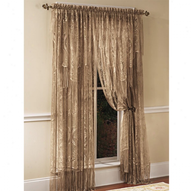 Renaissance Fringed Panel And Valance