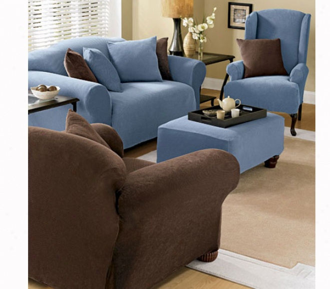 Stretch Pique Slipcovers By Surefit Criterion Slipcovers