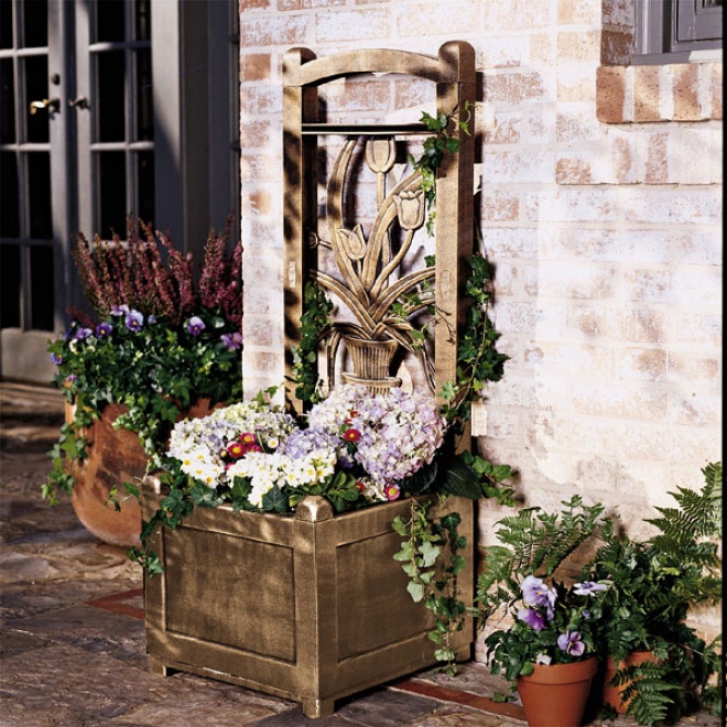 Tulip Trellis Planter