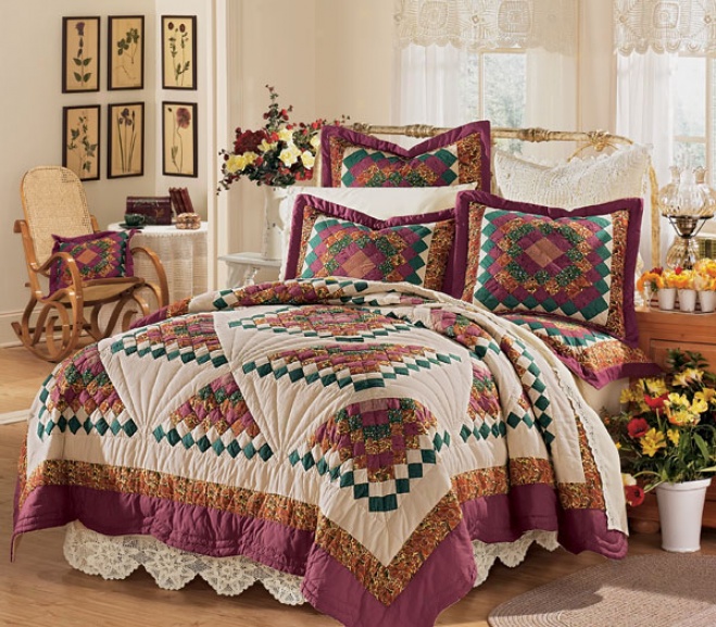 Vermont Quilt Set With Shams Quilt With Shams