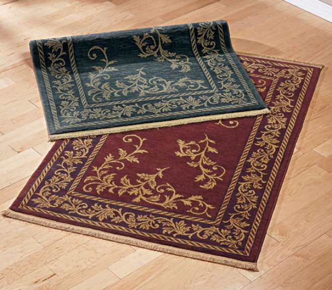 Vintage Foliage Rugs Area Rugs