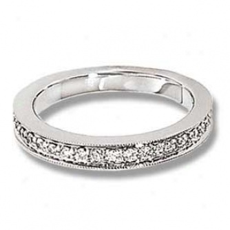 Couture Collection 18k Pure Gold Round Diamond Band