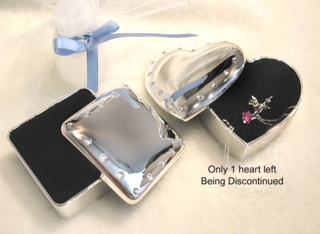 Engraved Crystal Beaded Boxes