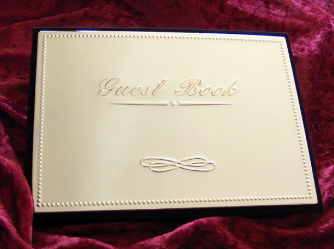 Engraved Wedding Guest Book