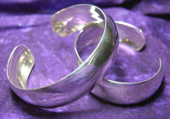 Engraved Wide Cuff Bracelet