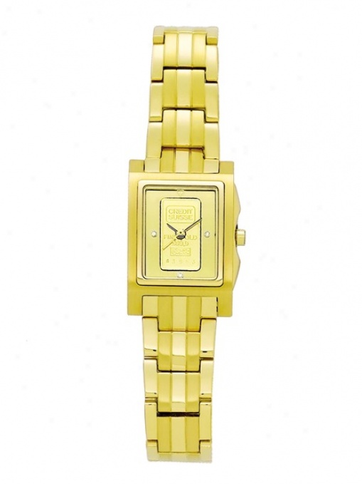 Lafie's Croton Reserve Gold Ingot Watch