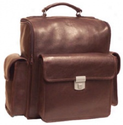 Aston Leather Backpacks Oversized Backpack With Three Pockets #as540-bp