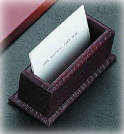 Bey Berk Desk Accessories Brown 