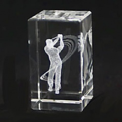 Crysal Impressions Golfer #860812