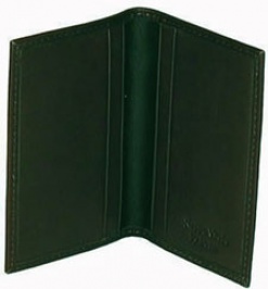 Hugo Bosca Men's Wallets Leather Trade Card Case #441-100