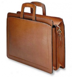 Jack Georges Top Zip Briefcases Belting Double Gusset Top Zip #jg9001