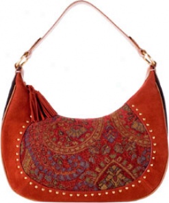 The Sak Karina Hobo Garnet #ts13677gar