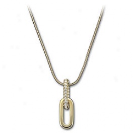 Bice Pendant, Gold-plated