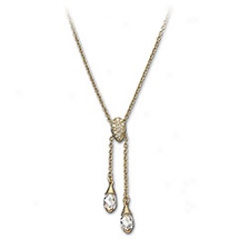 Dew Drop Pendant, Gold-plated