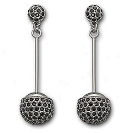 Dolce Jet Pierced Earrings