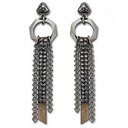 Duel Pierced Earrings