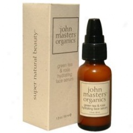 John Masters Organic Green Tea & Rose Hydrating Face Serum 1 Fp. Oz