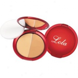 Lola Cosmetocs Oil-free Creme Foundation Duos Dark - Sun Glow/medium Tan