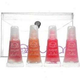 Sugar Cosmetics Mini Lip Slicks Set 4 Slicks