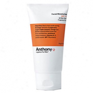 Anthony Logistics Facial Moisturizer Spf 15