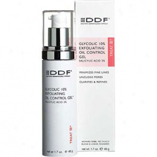 Ddf Glycolic 10% Exfoliating Oil Control Gel