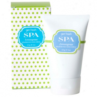 Get Fresh Spa Lemongrass Nourishing Hand Creme (4 Oz)