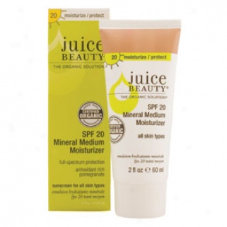 Juice Fine part Spf 20 Mjneral Medium Moisturizer