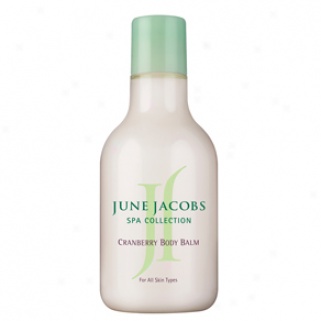 June Jacobs Cranberry Body Balm