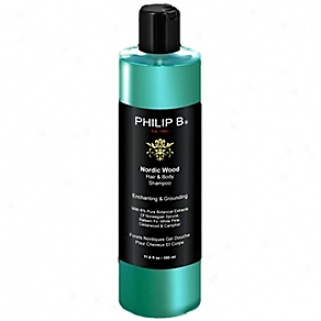 Philip B. Nordic Wood One-step Hair & Body Shampoo