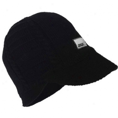 Boys Patch Hat Black
