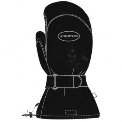Da Bone Mitten Black Medium