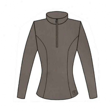 Ds Zip T-neck Black Xlagre