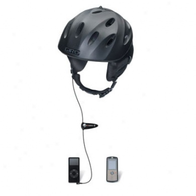 Fuse Audio Series Ski Helmet Matte Black Largw