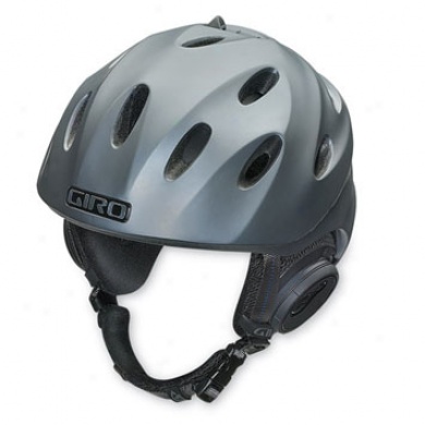 Fuse Wireless Audio Ski Helmet Matte Pewter Middle