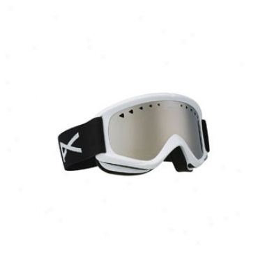 Helix Goggle W/ Mirror Lens (onee Size) White