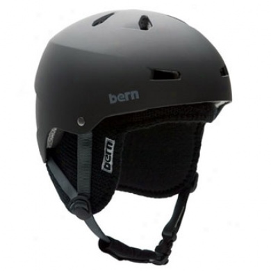 Macon Water Helmet W/ Brock Matte Black Large