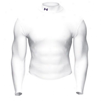 Mens Cold Gear Mock White Xlarge