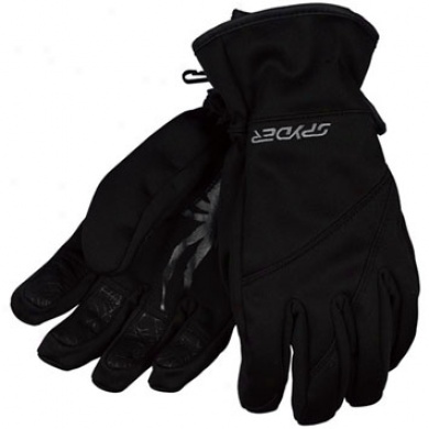 Mens Facer Windstop Glove Black Medium