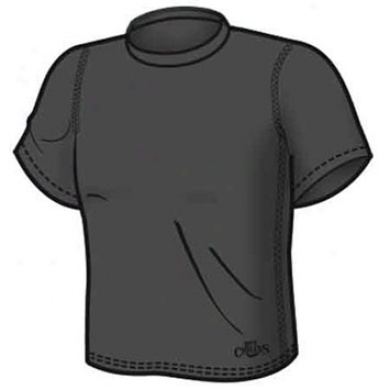 Men's Geo-tek Short Sleeve Crew Black Xlarge