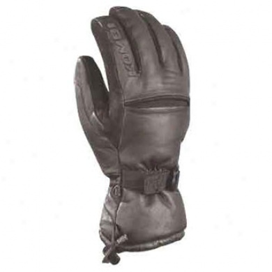 Men's Knuckle Down Ski/snow Glove Black Small
